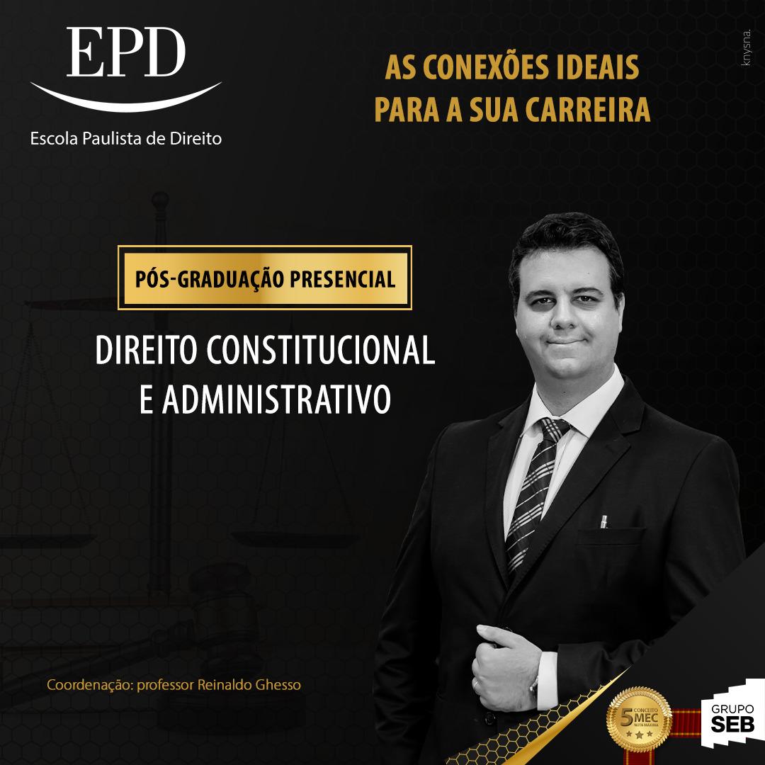 Direito Constitucional E Administrativo Epd Escola Paulista De Direito 7787